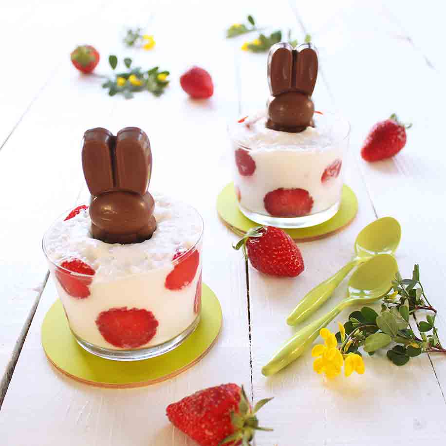 Mousse al Cocco e KitKat Bunny