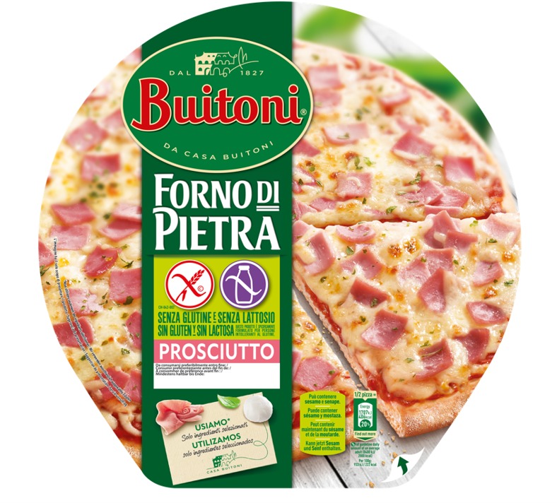 Pizza Prosciutto Senza Glutine e Senza Lattosio Buitoni