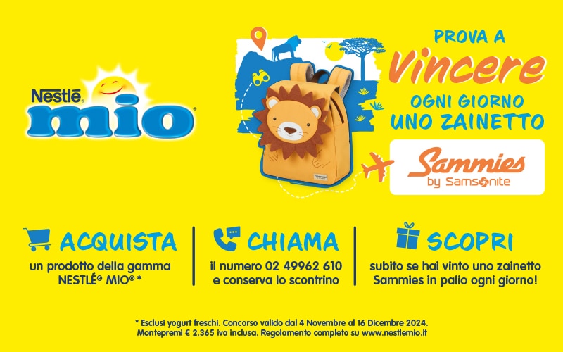 Concorso “MIO – HAPPY SAMMIES”