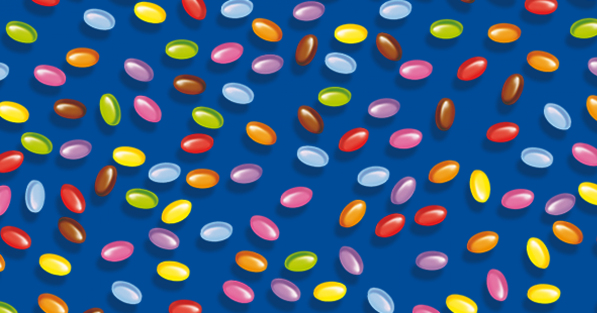 Smarties Colorati di Cioccolato