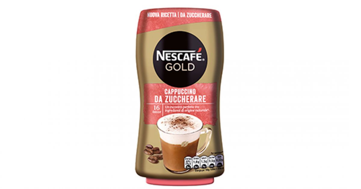 CAPPUCCINO DA ZUCCHERARE NESCAFE' GOLD 200 GR 16 TAZZE CAFFE