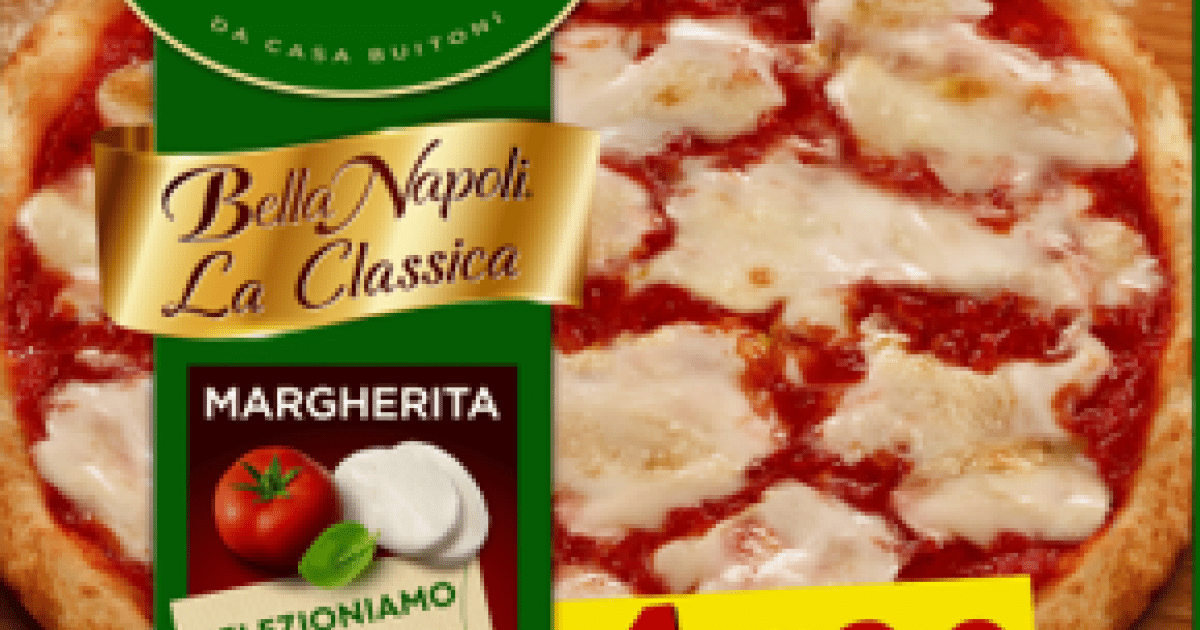 BUITONI Bella Napoli La Classica Margherita Pizza Surgelata 2