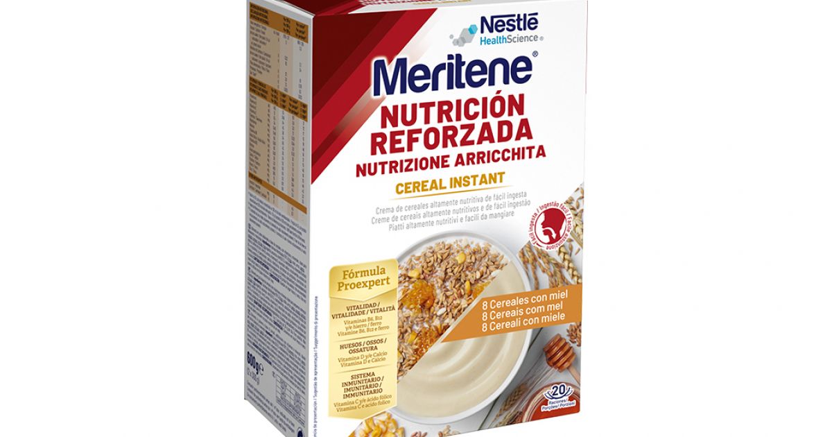 Meritene 8 cereales con miel 600g Meritene