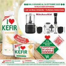 Partecipa al concorso Sveltesse I Love Kefir e prova a vincere fantastici premi Banner concorso Sveltesse I Love Kefir