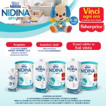 Vinci Fisher Price con Nestlé Nidina Optipro Vinci Fisher Price con Nestlé Nidina Optipro