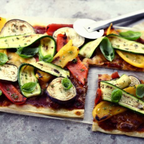 Ricetta Pizza alle verdure grigliate