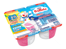Frùttolo® Maxi Duo Fragola - Fior di Latte Frùttolo® Maxi Duo Fragola - Fior di Latte