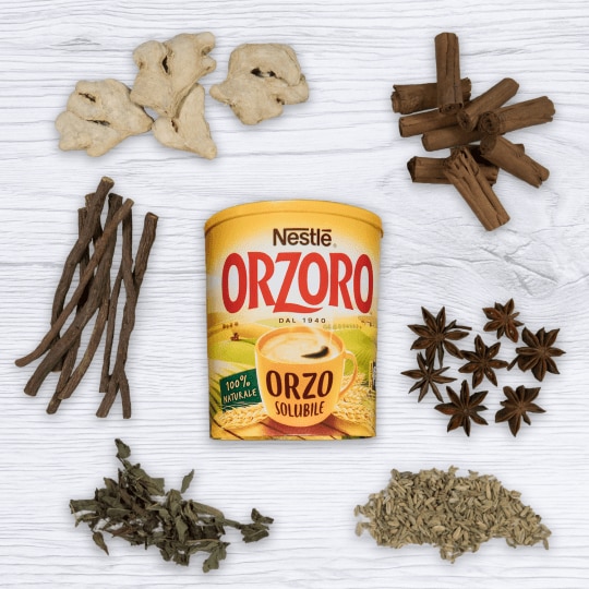 NESTLÉ ORZORO Orzo e Caffè Solubile, Barattolo 120g