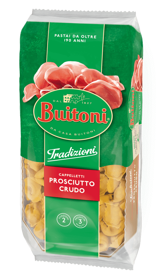 Tortellini cappelletti freschi con prosciutto crudo 1kgx12 CANALETTO , 3,72  €