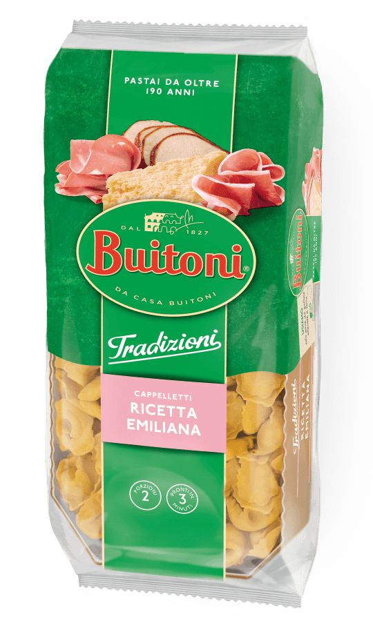 Una confezione di cappelletti all'Emiliana di Buitoni