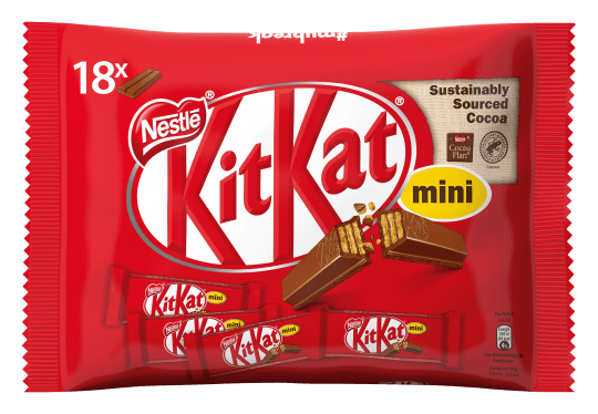 Pack rosso Kit Kat mini 