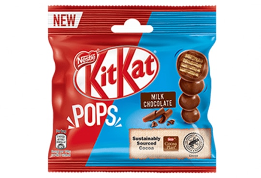 KITKAT POPS, palline di wafer ricoperto di cioccolato