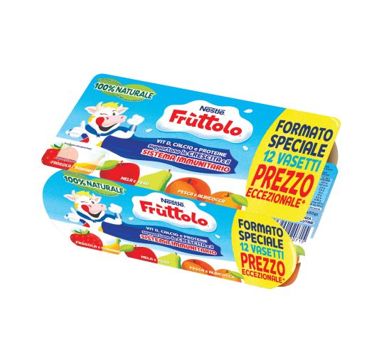 Frùttolo Fragola e Banana 4 vasetti