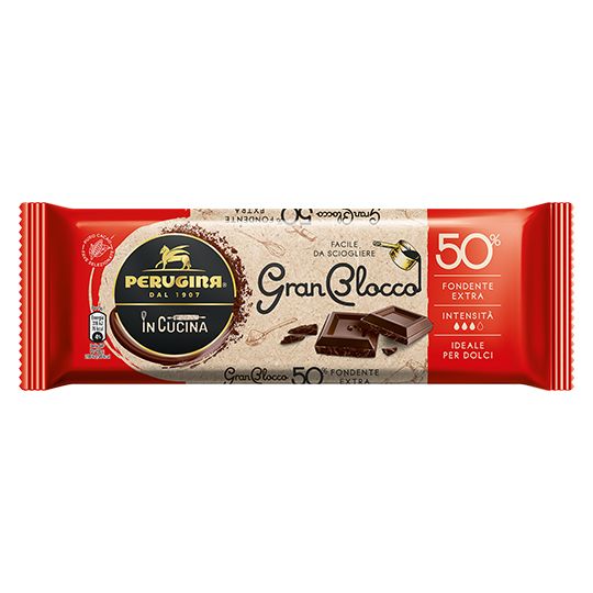 PERUGINA® GRANBLOCCO® 50% Tavoletta Cioccolato Fondente Extra