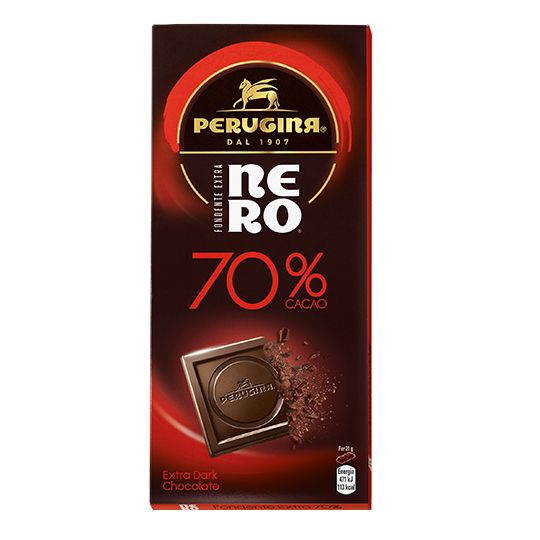 PERUGINA® NERO® Tavoletta Cioccolato Fondente Extra 70%