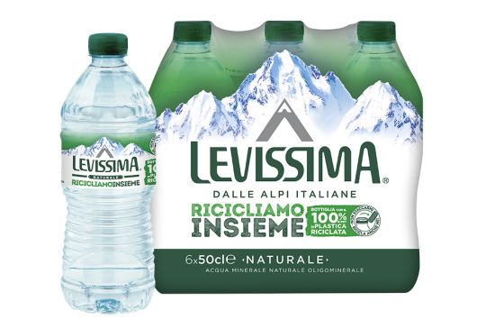 Levissima acqua naturale 50 cl 100% RPET