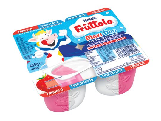 Frùttolo® Maxi Duo Fragola - Fior di Latte