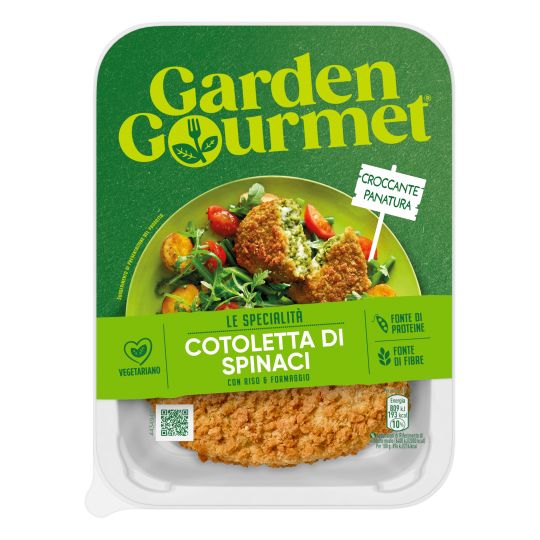 Garden Gourmet® - Cotoletta di spinaci con riso e formaggio