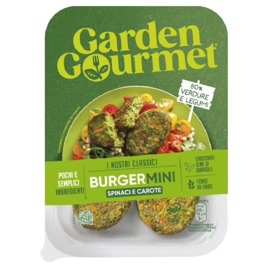 Garden Gourmet® - BurgerMINI spinaci e carote