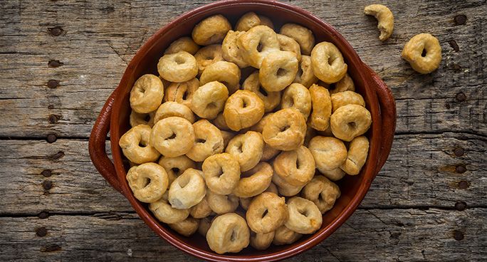 Prova la ricetta per fare in casa dei fragranti taralli