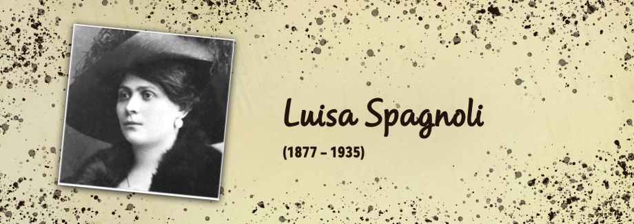 Foto e scritta Luisa Spagnoli